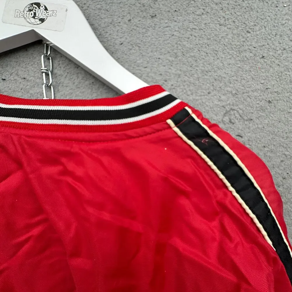 Vintage Steve & Barry's Ohio State Buckeyes Nylon Pullover Mens XXL Red Logo - Picture 11 of 12